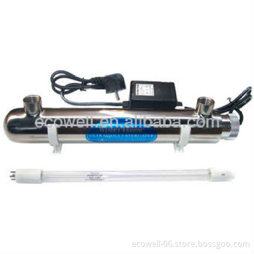 quartz sleeve for water purification